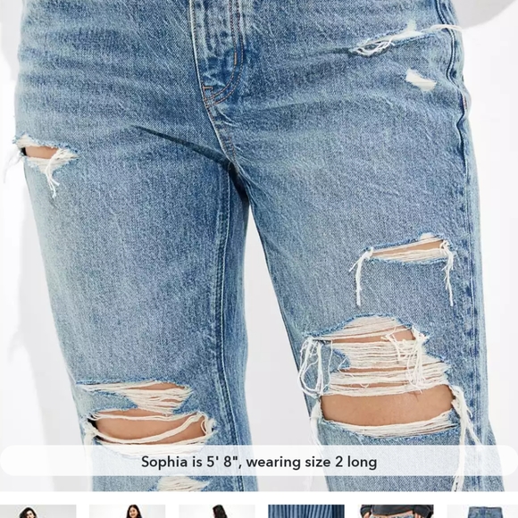 American Eagle, US size 4, Tomgirl - Picture 2 of 9